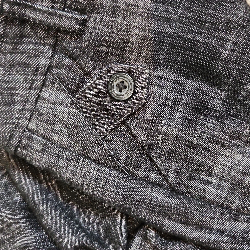 Sandro Heather Black‎ and Gray Cropped Pants Size 6P - Picture 10 of 12